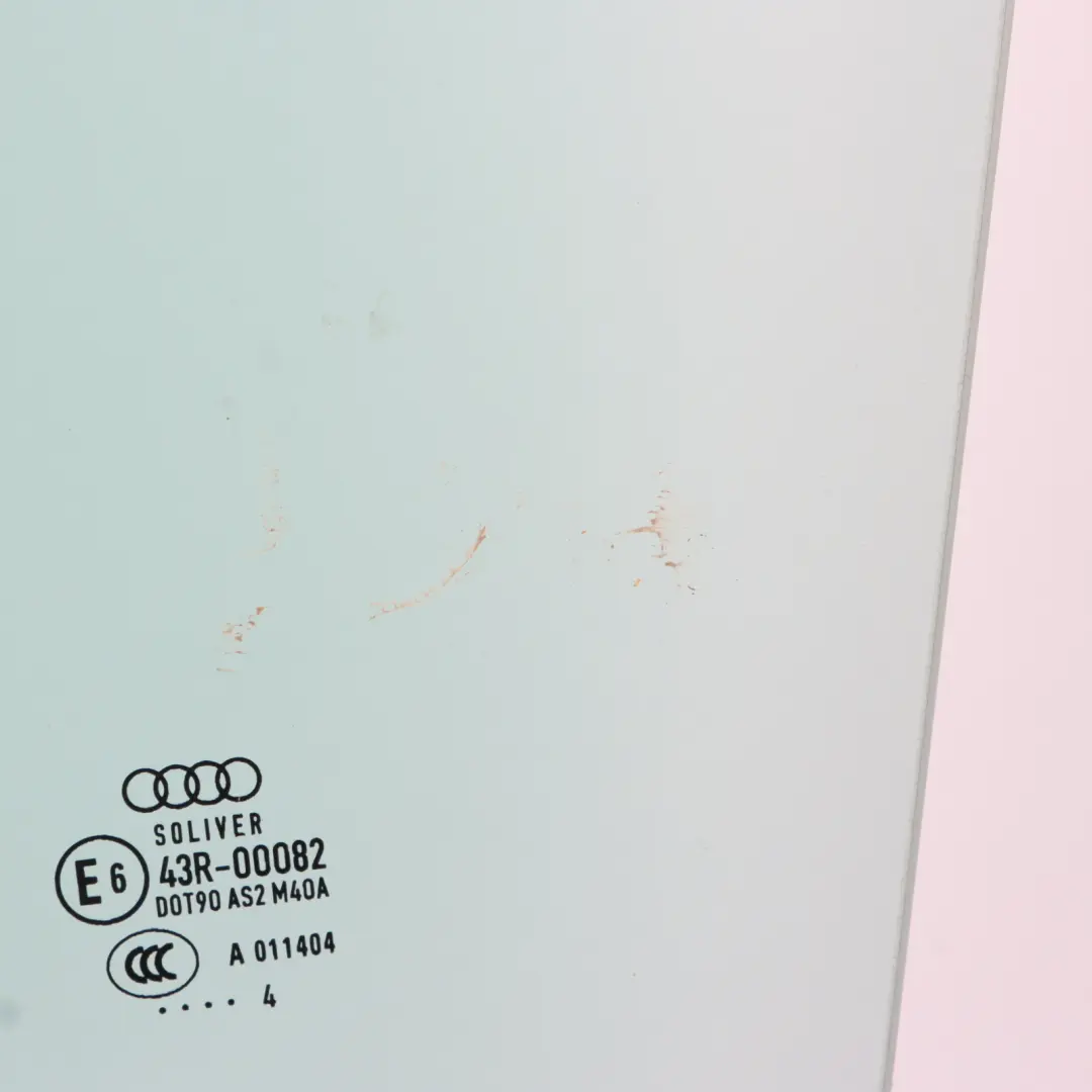 Audi A1 8X 3 Portes Vitre Latérale Avant Gauche AS2 - SKU 8X3845201 - Numéro de pièce 8X3845201