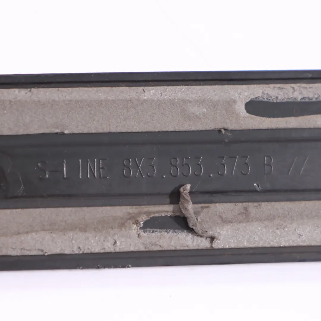 Audi A1 8X 2 Door Front Door Entry Sill Strip Plate Moulding Left N/S - SKU 8X3853373A - Part number 8X3853373A