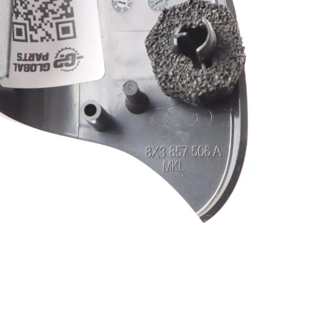 Front Door Inner Mirror Trim Cover Panel Right O/S to Audi A1 8X with Part number 8X3857506A Audi A1 8X Front Door Inner Mirror Trim Cover Panel Right O/S - SKU 8X3857506A - Part number 8X3857506A