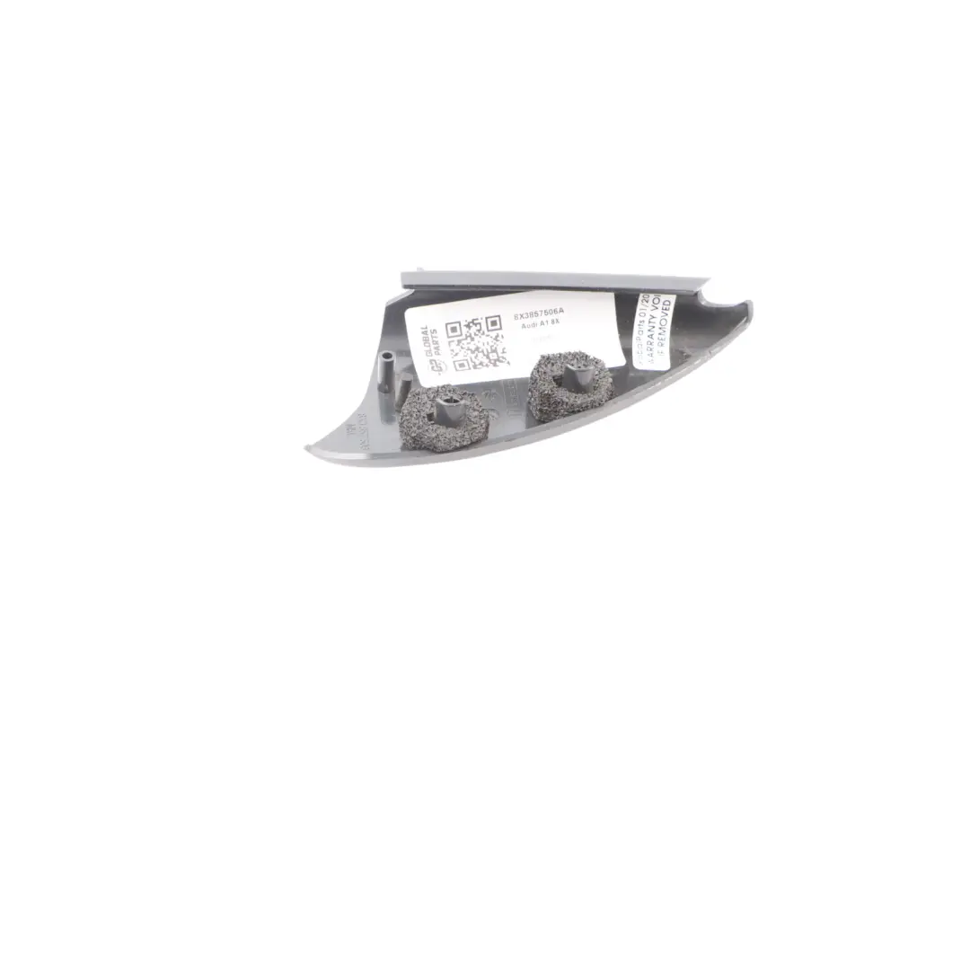 Front Door Inner Mirror Trim Cover Panel Right O/S to Audi A1 8X with Part number 8X3857506A Audi A1 8X Front Door Inner Mirror Trim Cover Panel Right O/S - SKU 8X3857506A - Part number 8X3857506A