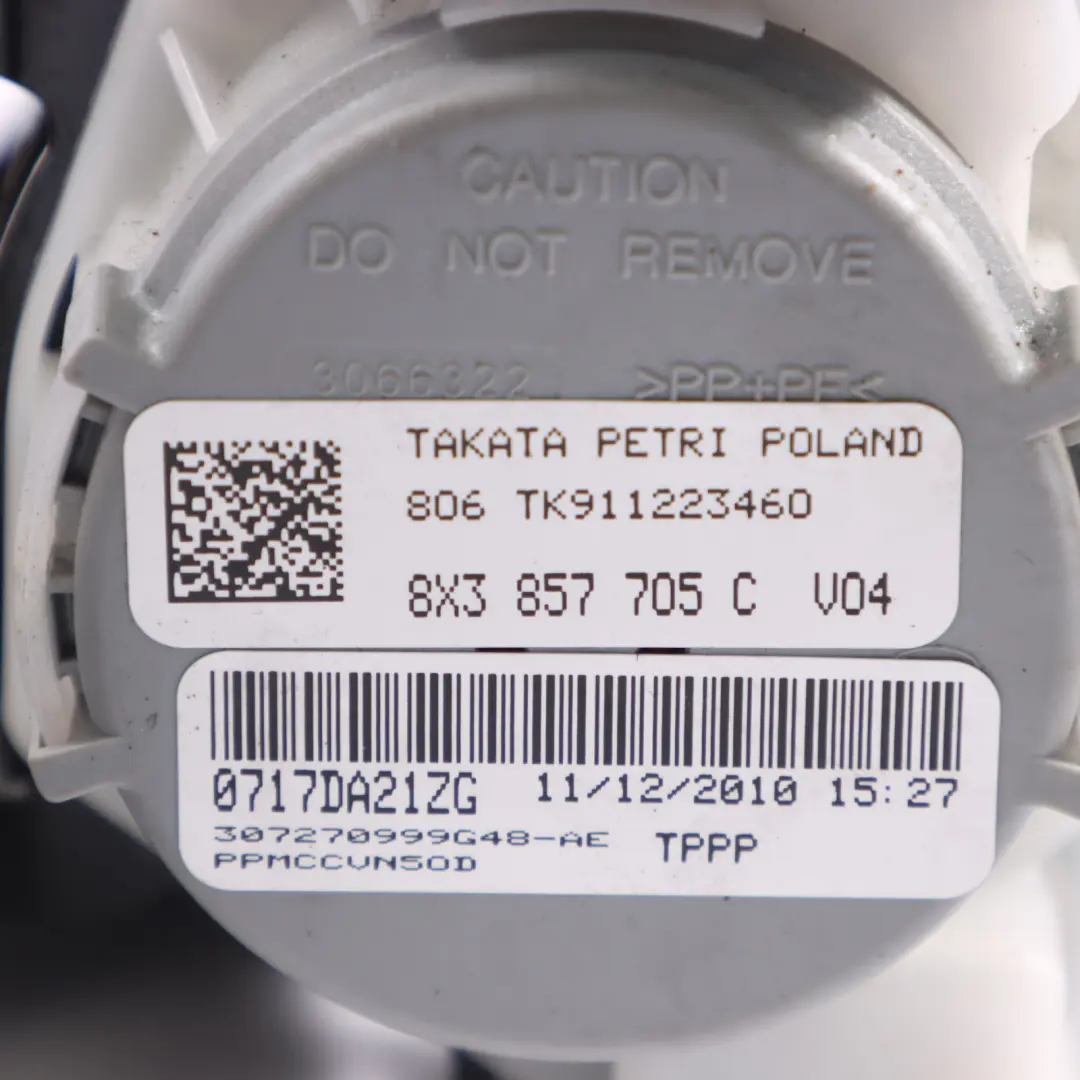 Pas Bezpieczeństwa Pasażera do Audi A1 8X o numerze 8X3857705C Audi A1 8X Pas Bezpieczeństwa Pasażera - SKU 8X3857705C - Numer Części 8X3857705C