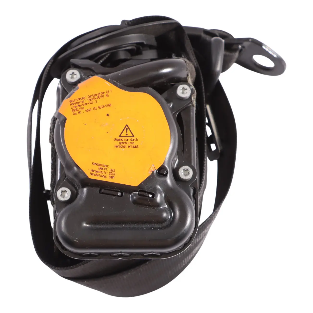 Audi A1 8X Ceinture De Sécurité Ceinture De Sécurité Avant Droite 8X3857706C