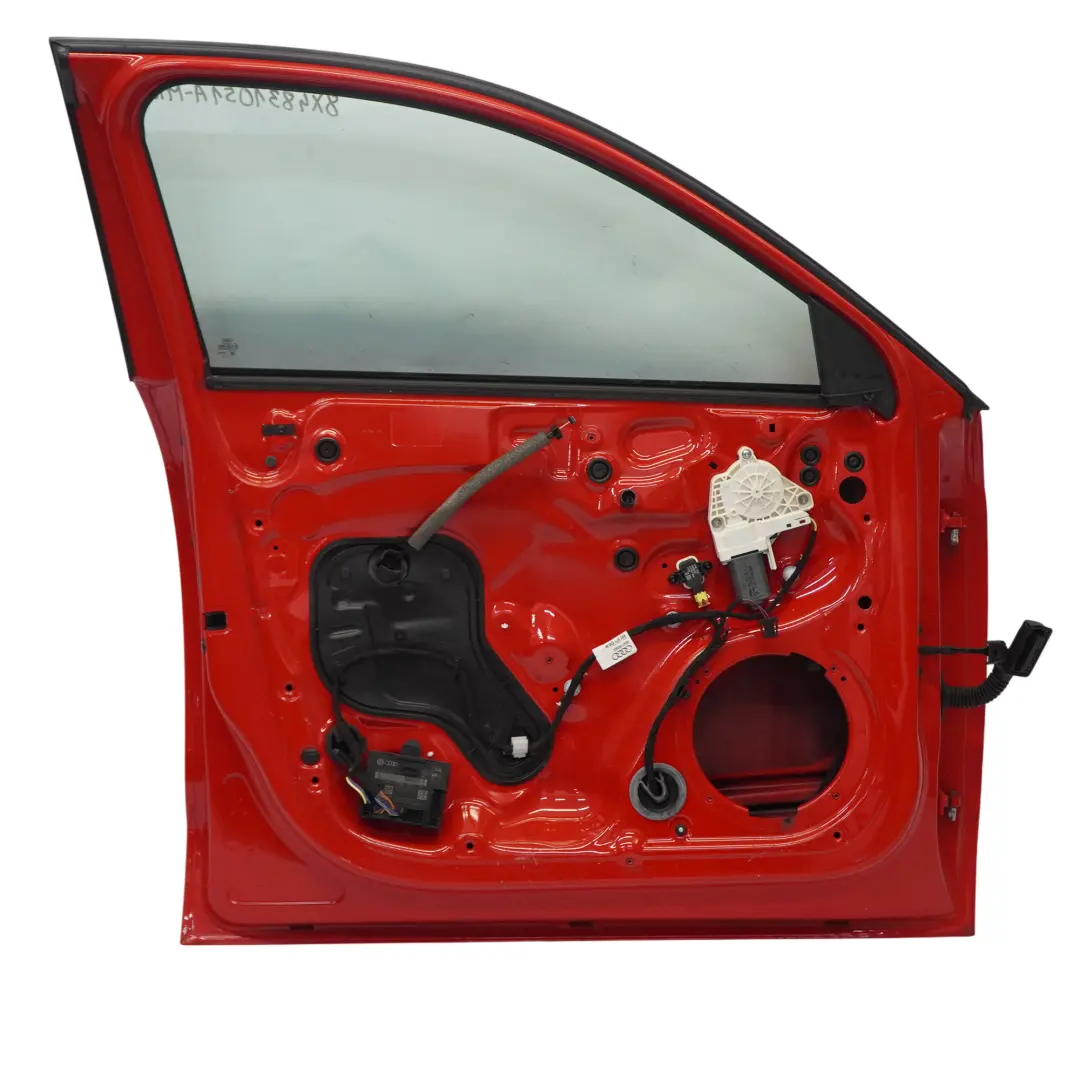 Tür Vorne Links Misano Red Pearl - Z3M für Audi A1 8X mit Teilenummer 8X4831051A Audi A1 8X Tür Vorne Links Misano Red Pearl - Z3M - SKU 8X4831051A-MRE - Teilenummer 8X4831051A