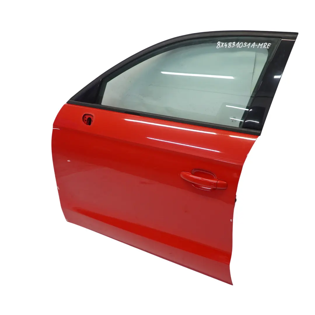 Drzwi Lewe Przednie Misano Red Pearl Czerwony - Z3M do Audi A1 8X o numerze 8X4831051A Audi A1 8X Drzwi Lewe Przednie Misano Red Pearl Czerwony - Z3M - SKU 8X4831051A-MRE - Numer Części 8X4831051A