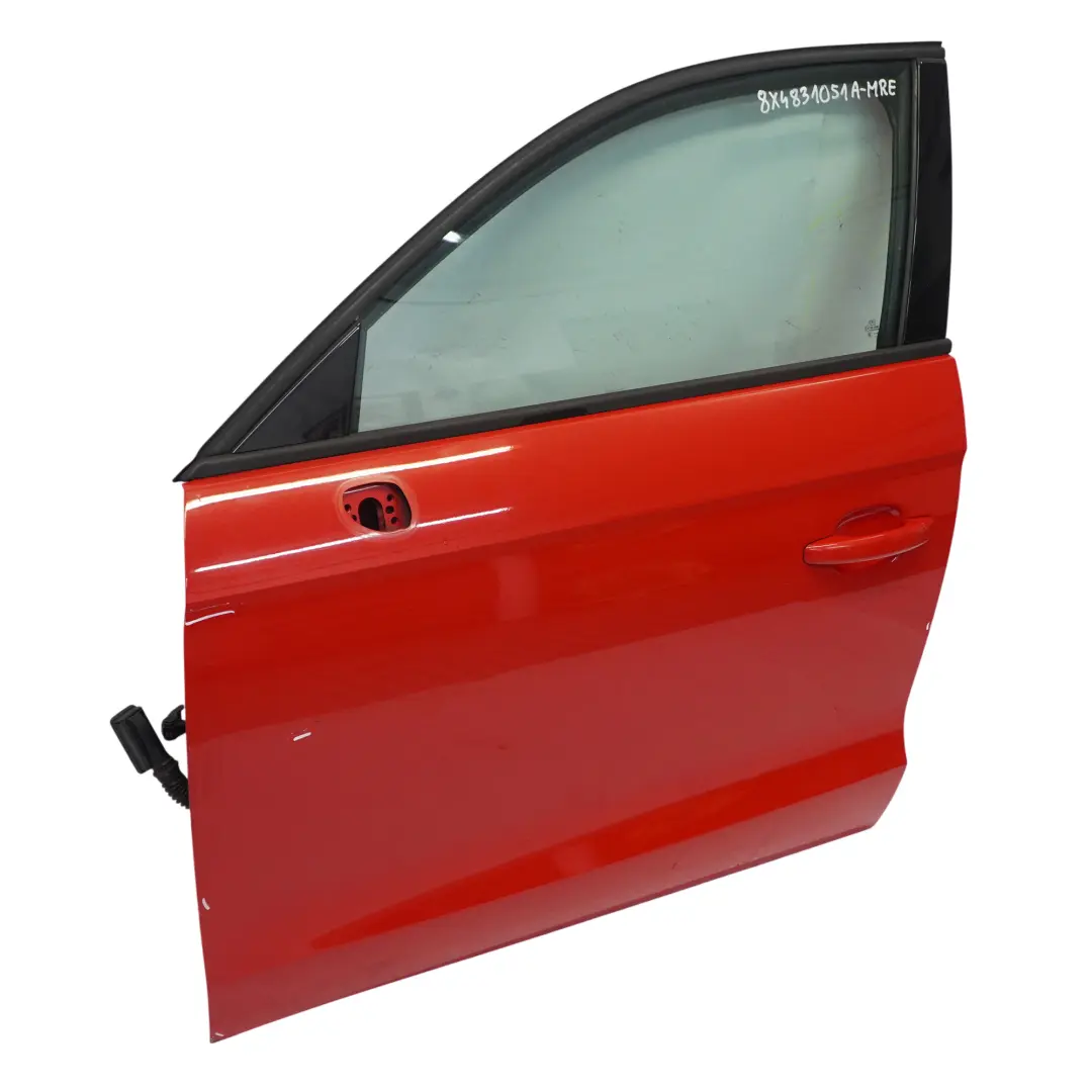 Audi A1 8X Puerta Delantera Izquierda Misano Red Rojo Pearl - Z3M - SKU 8X4831051A-MRE - Número de pieza 8X4831051A