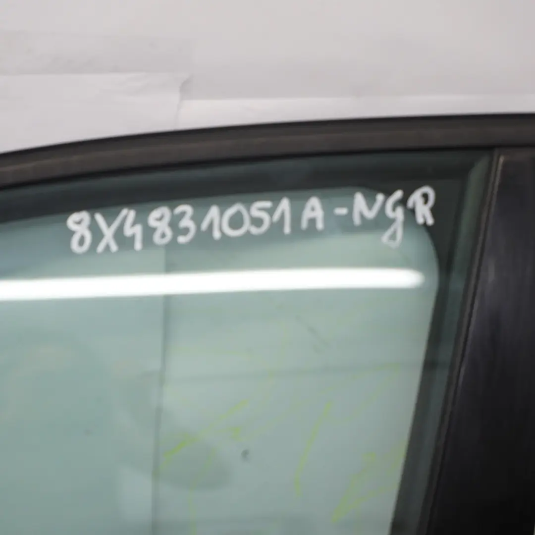 Audi A1 8X Door Front Left N/S Nano Grey Metallic - X7M - SKU 8X4831051A-NGR - Part number 8X4831051A