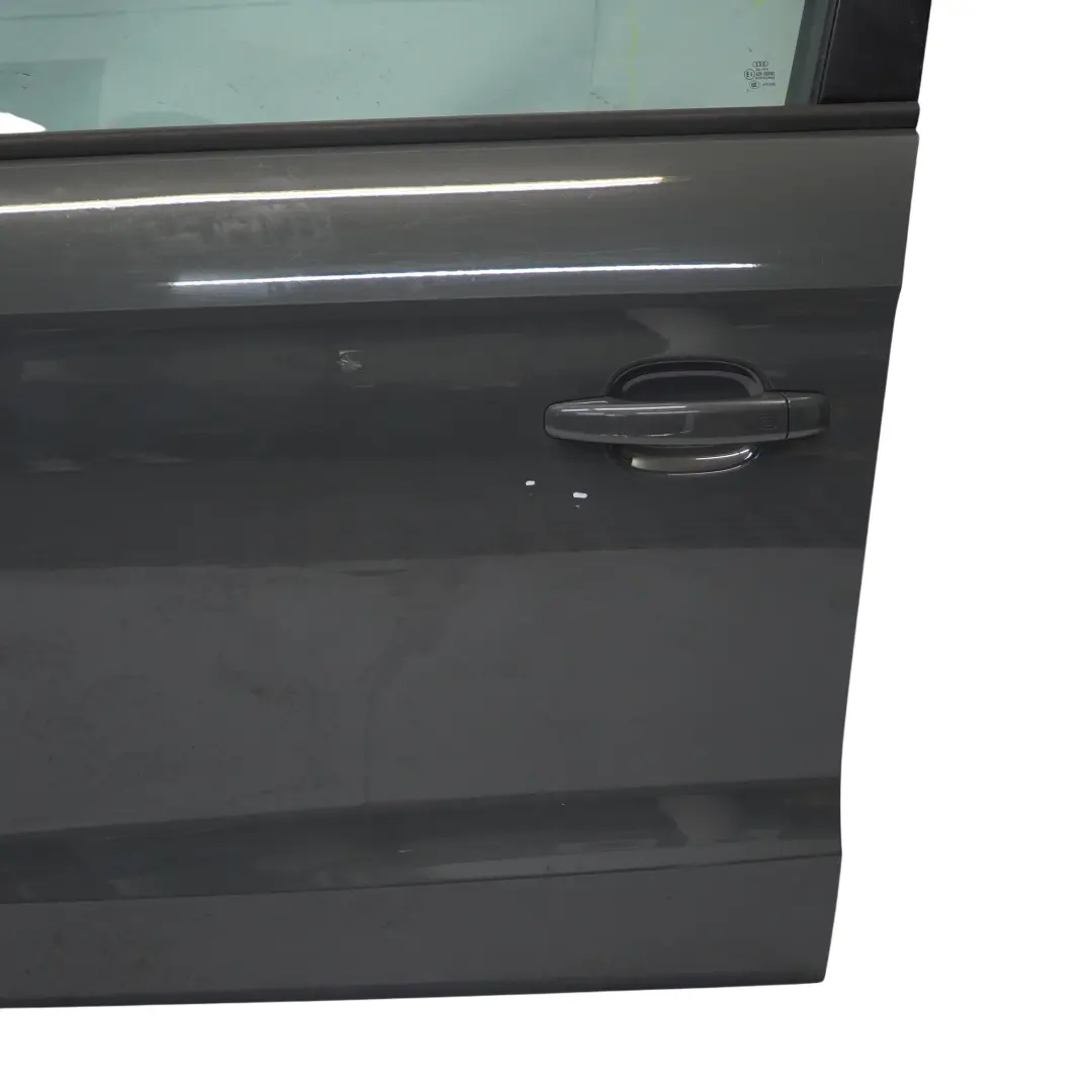 Audi A1 8X Door Front Left N/S Nano Grey Metallic - X7M - SKU 8X4831051A-NGR - Part number 8X4831051A