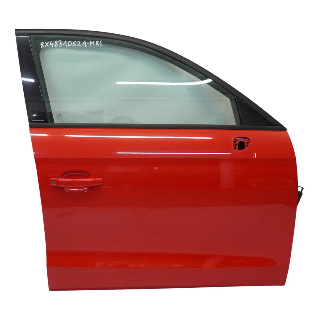 Drzwi Przednie Prawe Misano Czerwony Perłowy - Z3M do Audi A1 8X o numerze 8X4831052A Audi A1 8X Drzwi Przednie Prawe Misano Czerwony Perłowy - Z3M - SKU 8X4831052A-MRE - Numer Części 8X4831052A