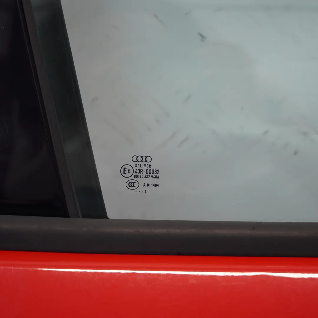Audi A1 8X Door Front Right O/S Misano Red Pearl - Z3M - SKU 8X4831052A-MRE - Part number 8X4831052A