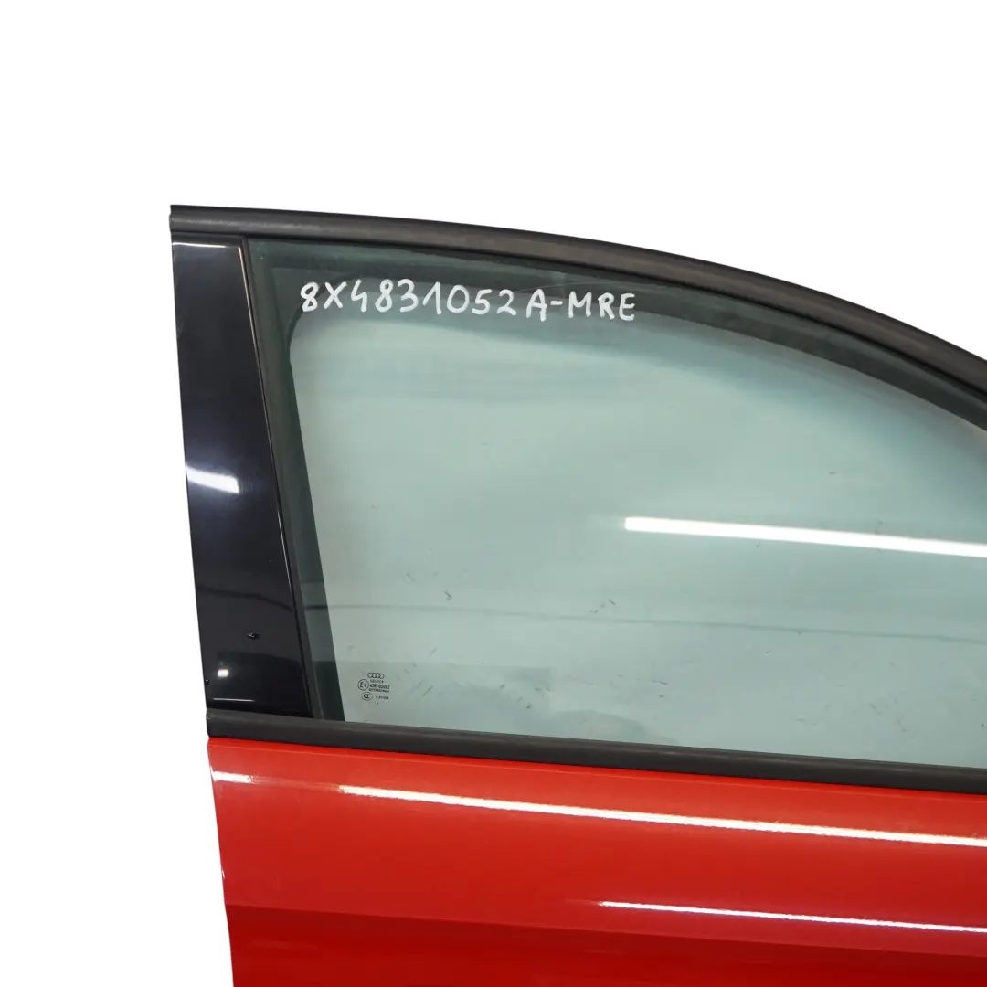 Drzwi Przednie Prawe Misano Czerwony Perłowy - Z3M do Audi A1 8X o numerze 8X4831052A Audi A1 8X Drzwi Przednie Prawe Misano Czerwony Perłowy - Z3M - SKU 8X4831052A-MRE - Numer Części 8X4831052A