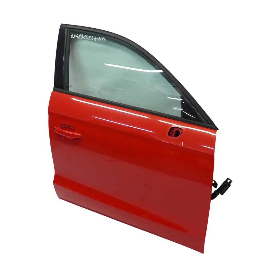 Audi A1 8X Door Front Right O/S Misano Red Pearl - Z3M - SKU 8X4831052A-MRE - Part number 8X4831052A