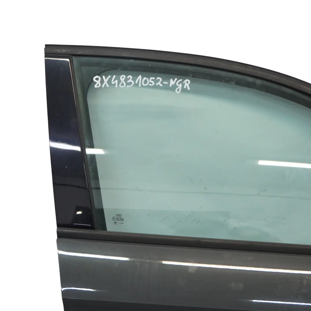 Audi A1 8X Door Front Right O/S Nano Grey Metallic - X7M - SKU 8X4831052A-NGR - Part number 8X4831052A