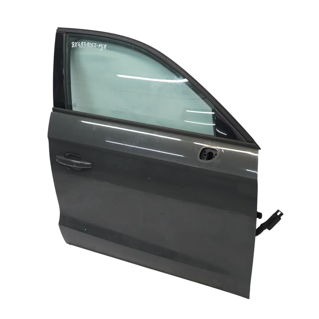 Audi A1 8X Puerta Delantera Derecha Nano Grey Gris Metalizado - X7M - SKU 8X4831052A-NGR - Número de pieza 8X4831052A