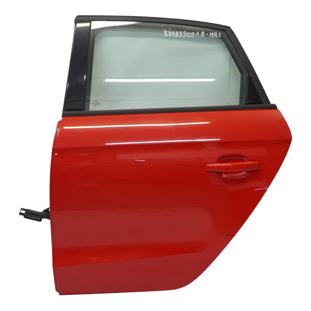 Door Left N/S Misano Red Pearl - Z3M to Audi A1 8X Rear with Part number 8X4833051B Audi A1 8X Rear Door Left N/S Misano Red Pearl - Z3M - SKU 8X4833051B-MRE - Part number 8X4833051B