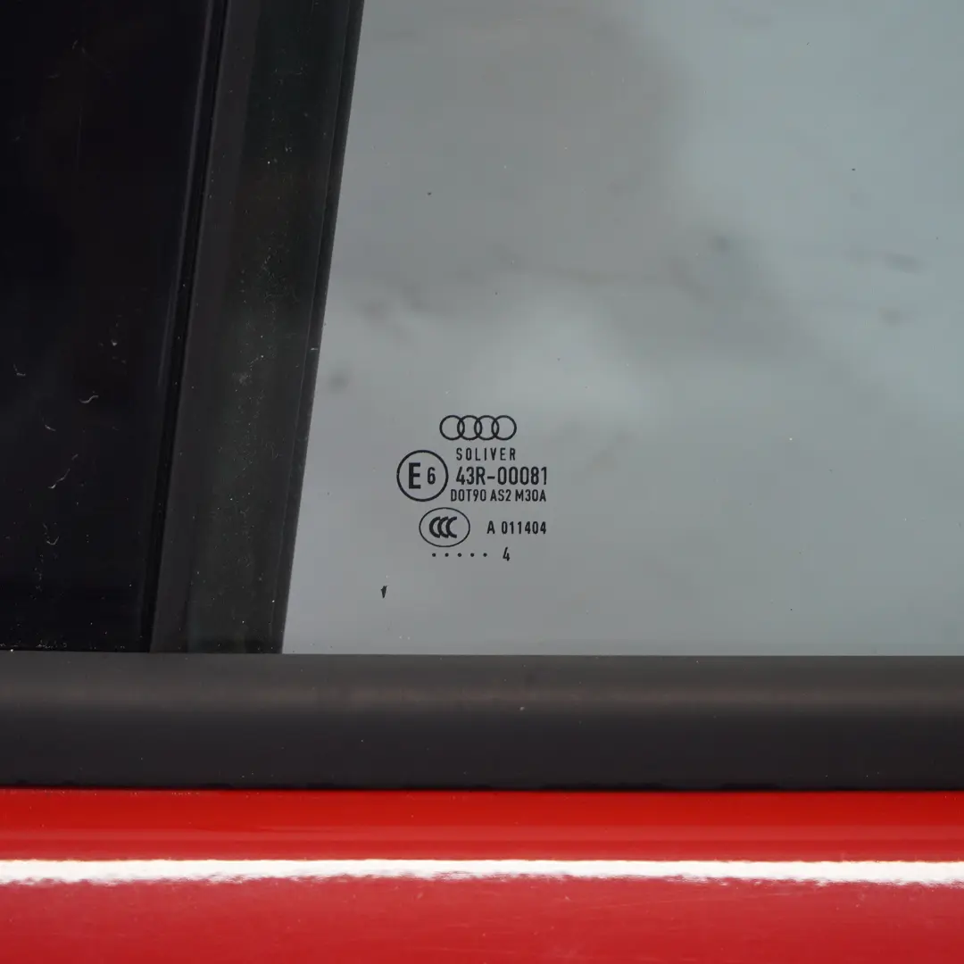 Audi A1 8X Porte Arrière Gauche Misano Red Pearl - Z3M - SKU 8X4833051B-MRE - Numéro de pièce 8X4833051B