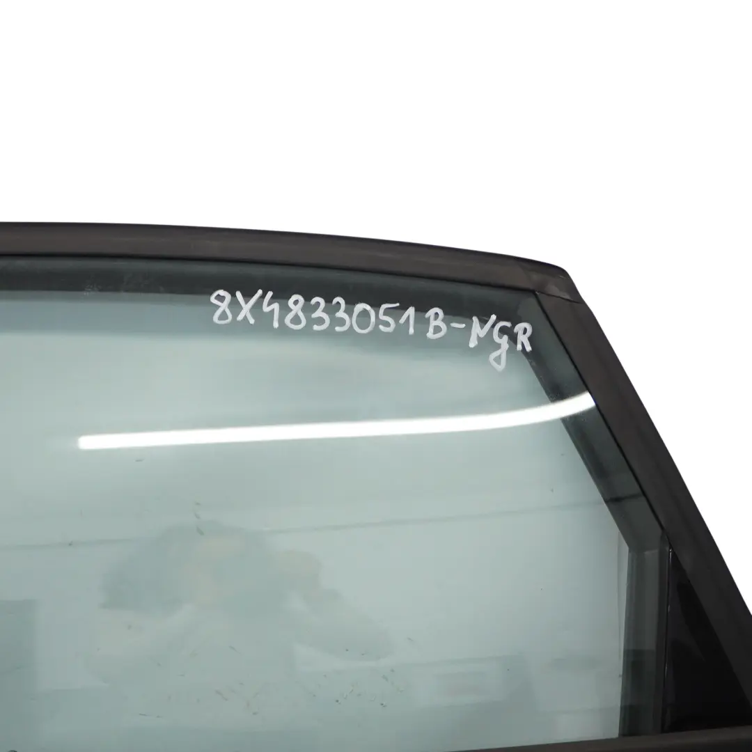Audi A1 8X Rear Door Left N/S Nano Grey Metallic - X7M - SKU 8X4833051B-NGR - Part number 8X4833051B