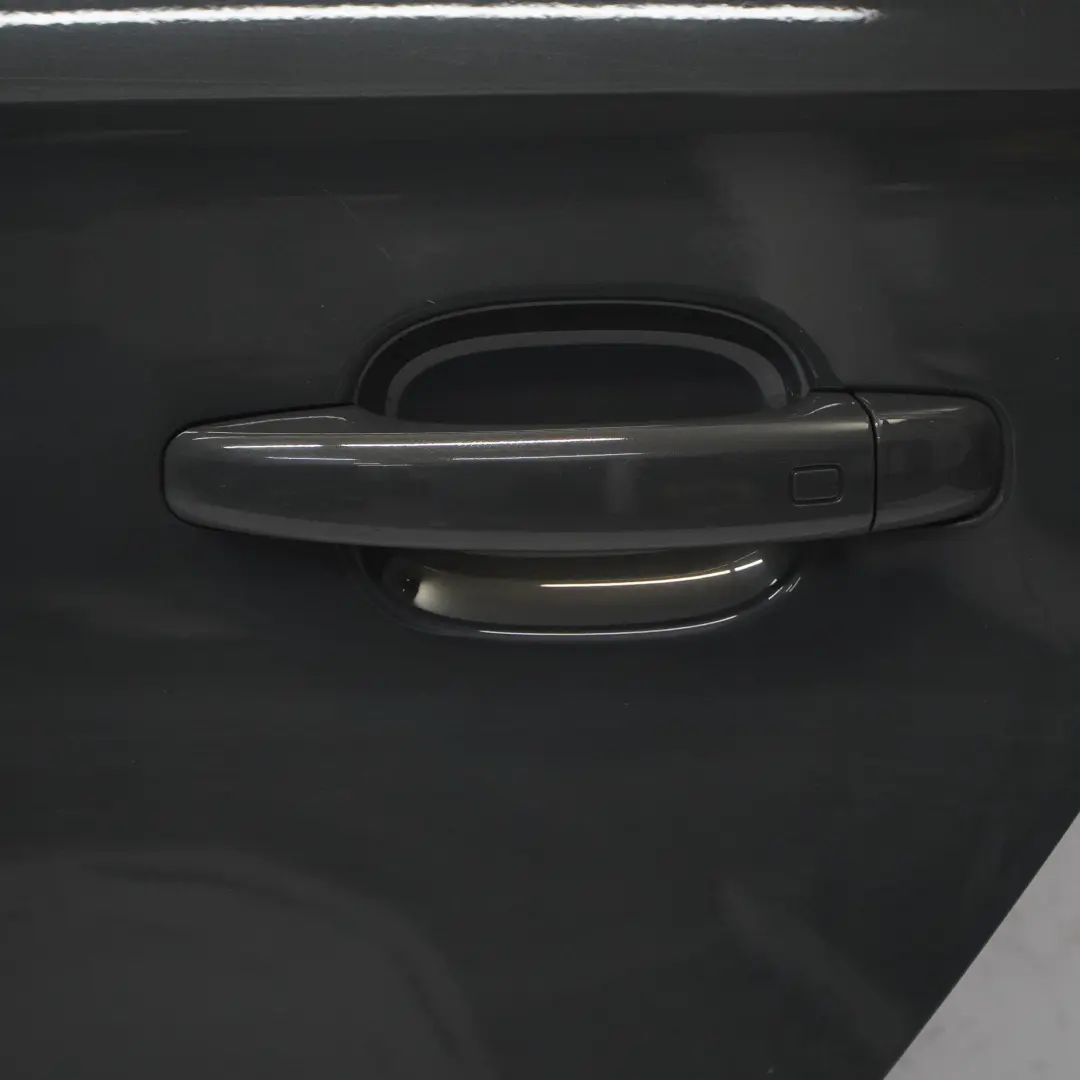Audi A1 8X Rear Door Left N/S Nano Grey Metallic - X7M - SKU 8X4833051B-NGR - Part number 8X4833051B