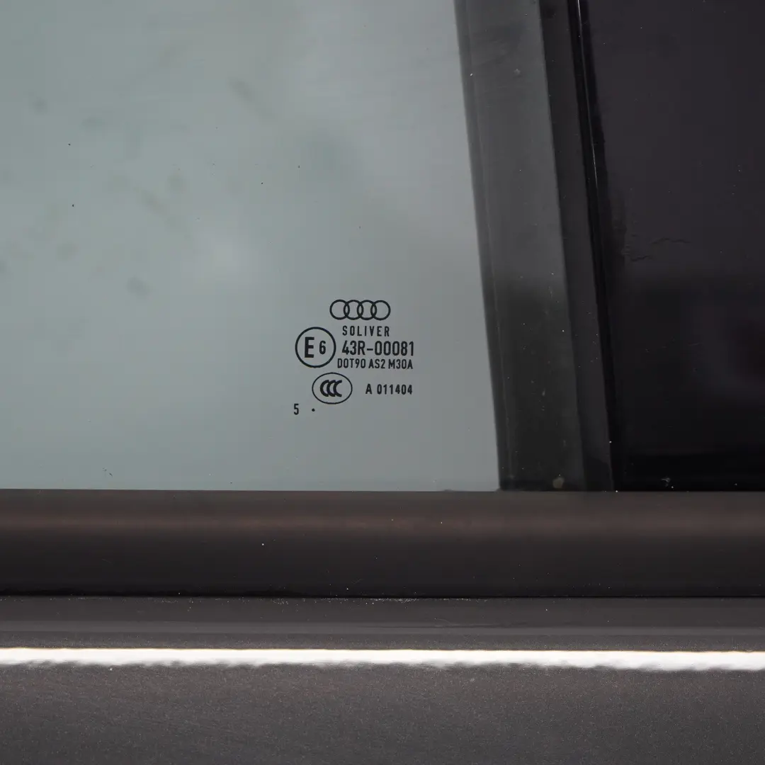 Audi A1 8X Drzwi Prawe Tylne Nano Grey Szary Metalik - X7M - SKU 8X4833052B-NGR - Numer Części 8X4833052B