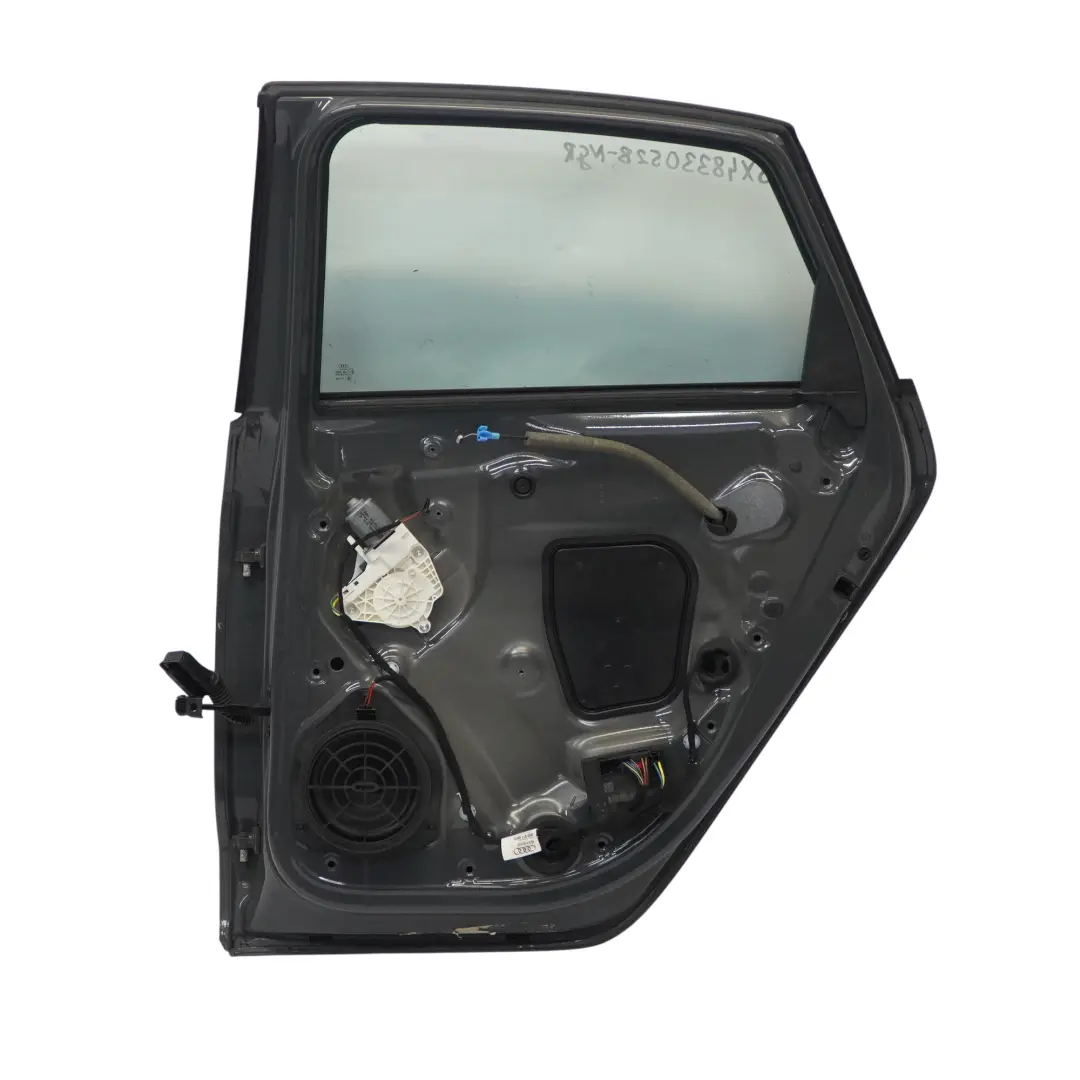 Door Rear Right O/S Nano Grey Metallic - X7M to Audi A1 8X with Part number 8X4833052B Audi A1 8X Door Rear Right O/S Nano Grey Metallic - X7M - SKU 8X4833052B-NGR - Part number 8X4833052B