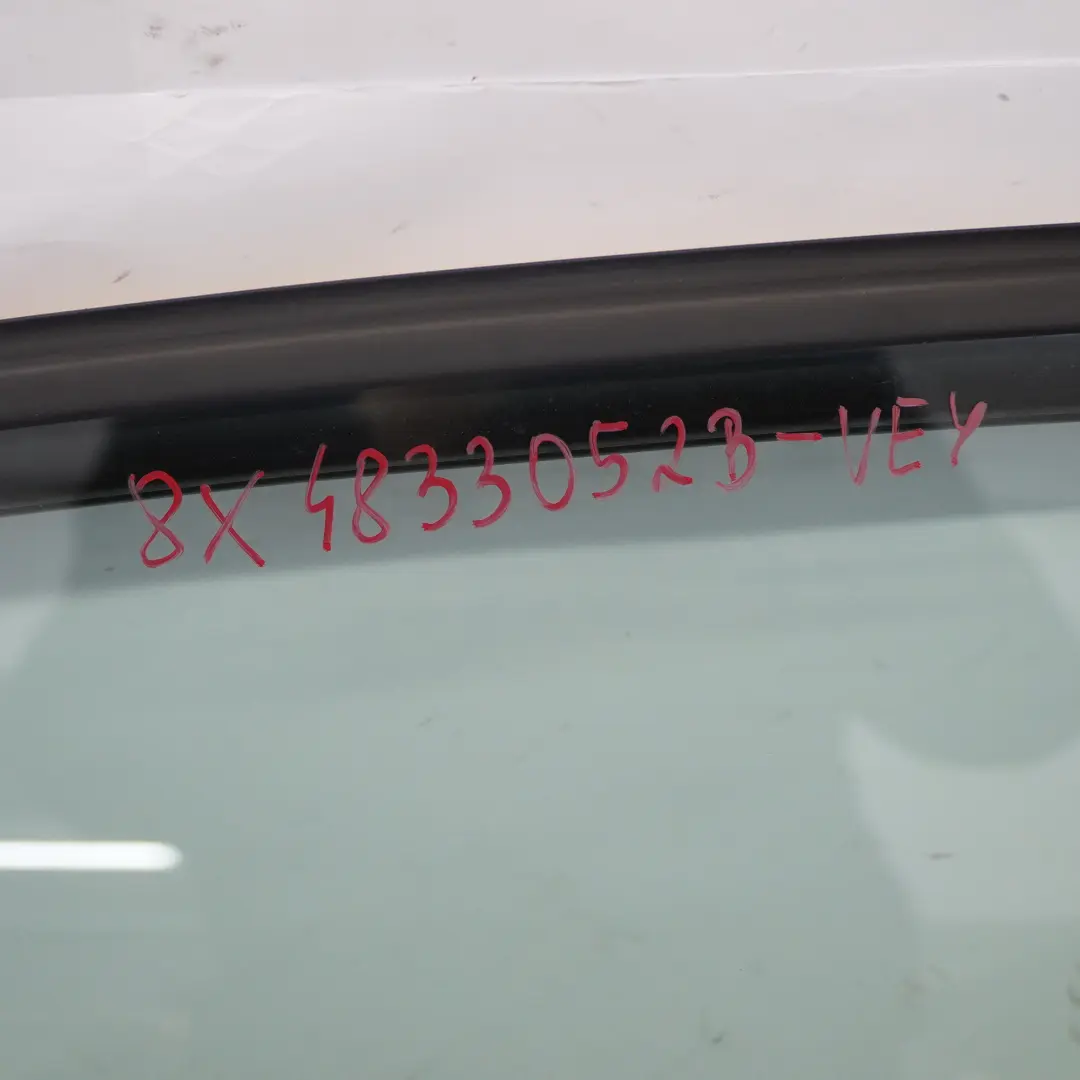 Door Rear Right O/S Covering Panel Vegas Yellow - Z1A Audi A1 8X - SKU 8X4833052B-VEY - Part number 8X4833052B