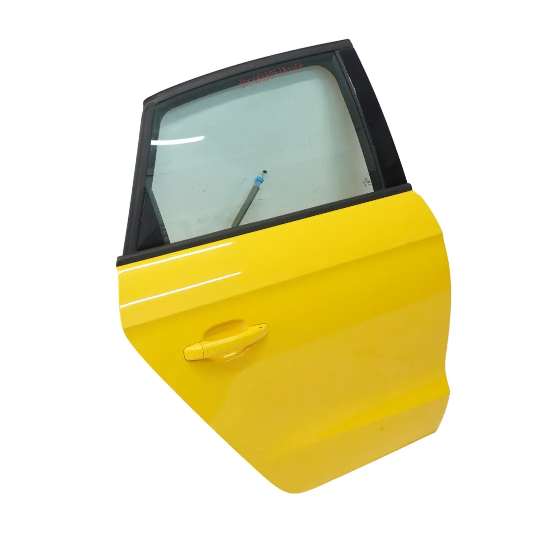 Audi A1 8X Panneau de recouvrement de porte arrière droite Vegas Yellow - Z1A - SKU 8X4833052B-VEY - Numéro de pièce 8X4833052B