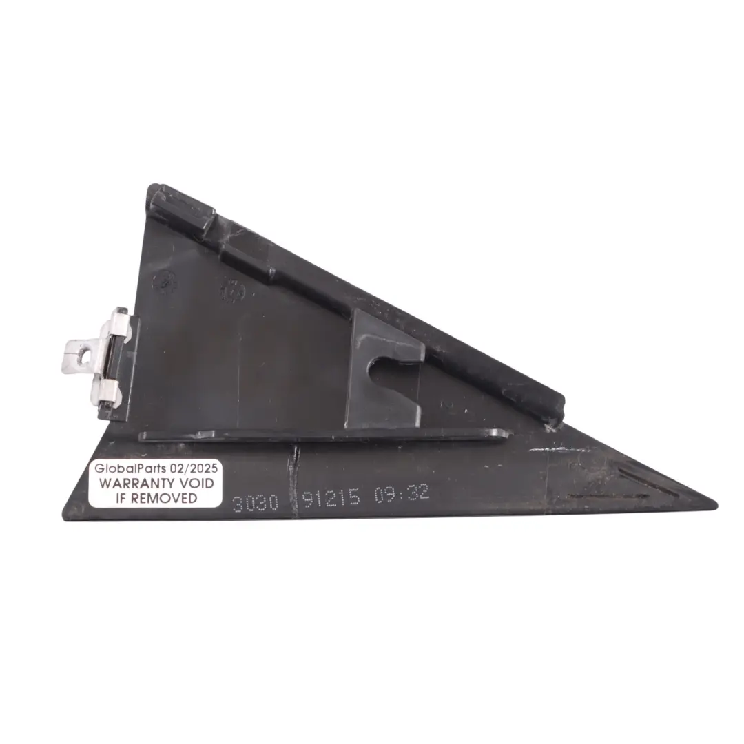 Audi A1 8X Dreieck Abdeckung Trim Hintere Tür Links Interieur Schwarz - SKU 8X4839903 - Teilenummer 8X4839903