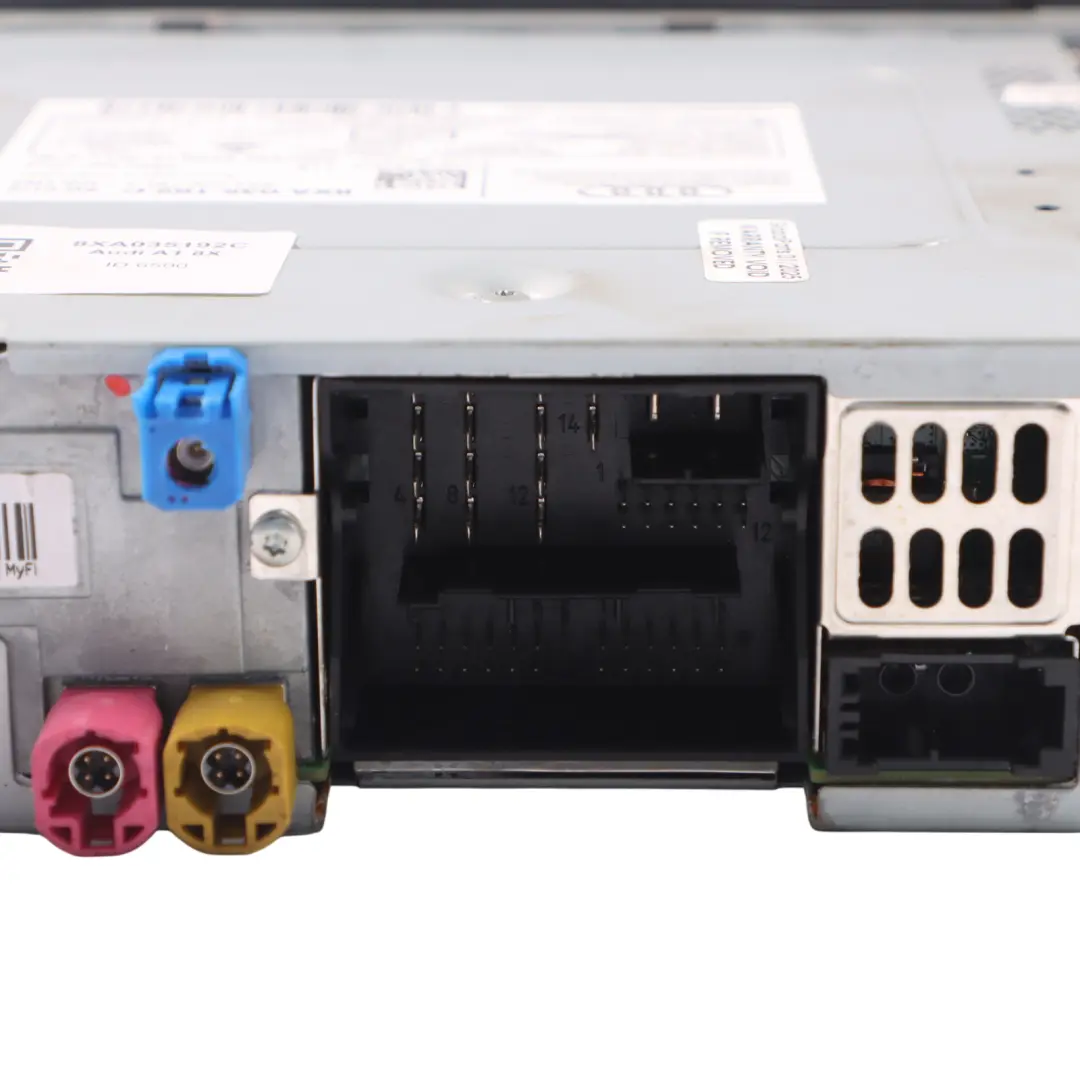 Audi A1 8X Mulitmedia MMI Player Audio Stereo Radio Head Unit - SKU 8XA035192C - Part number 8XA035192C