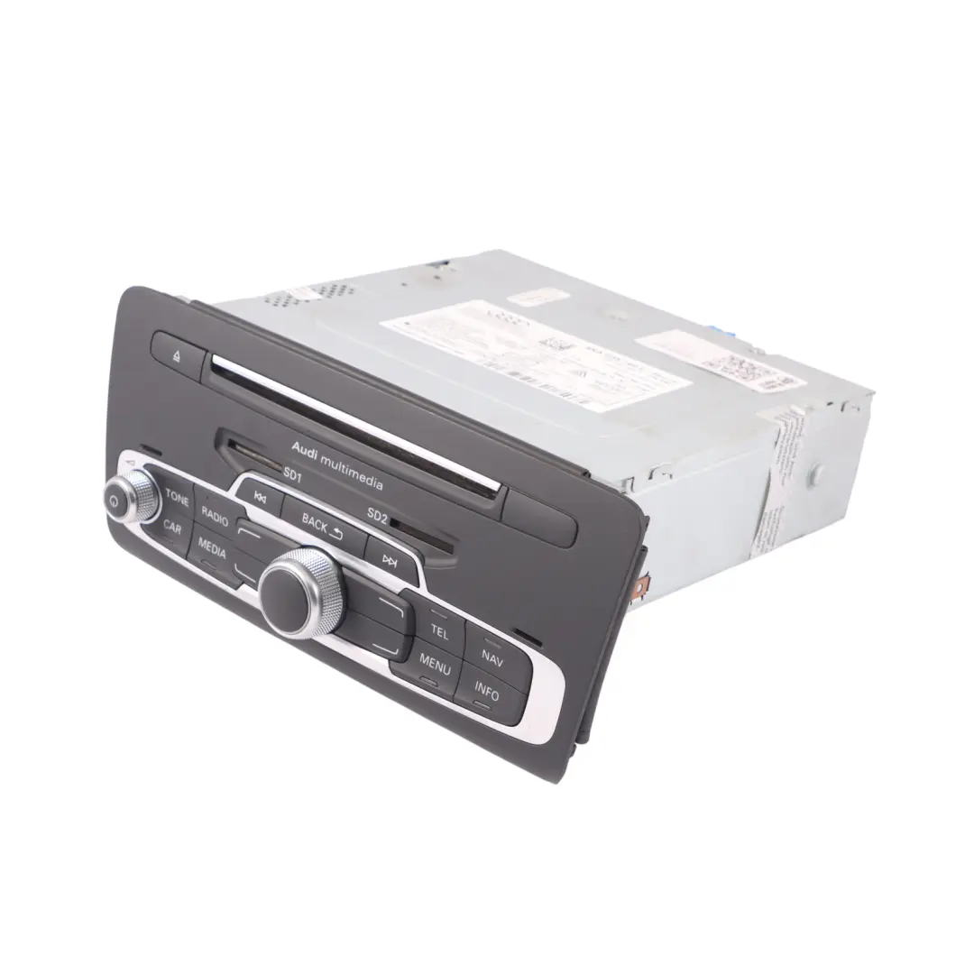 Audi A1 8X Reproductor multimedia MMI principal radio estéreo audio - SKU 8XA035192C - Número de pieza 8XA035192C