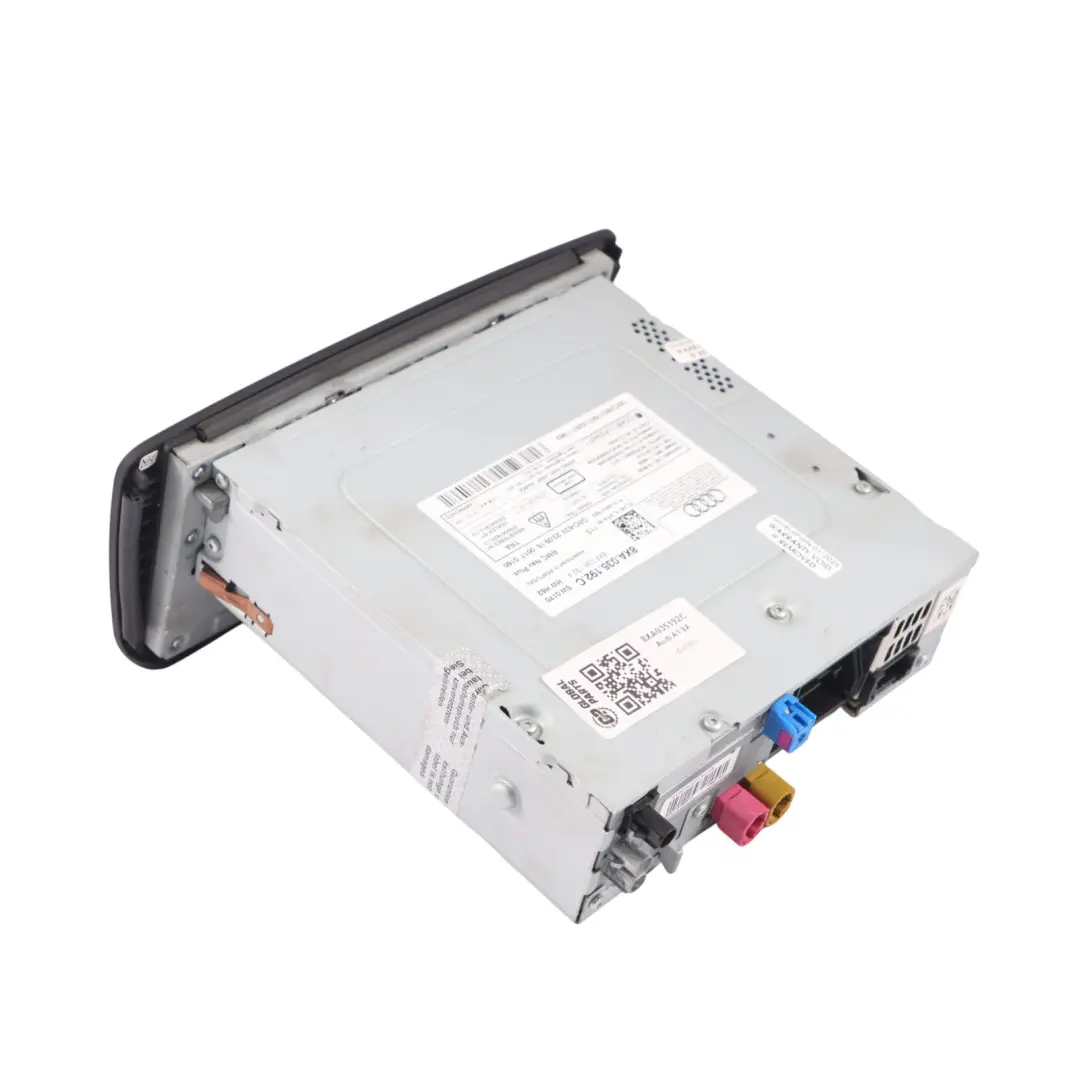 Audi A1 8X Reproductor multimedia MMI principal radio estéreo audio - SKU 8XA035192C - Número de pieza 8XA035192C