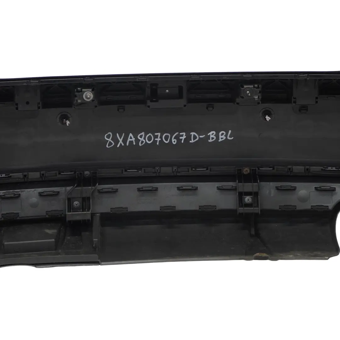 Audi A1 8X Rear Bumper Panel PDC Parktronic Brilliant Black Metallic - LY9B - SKU 8XA807067D-BBL - Part number 8XA807067D