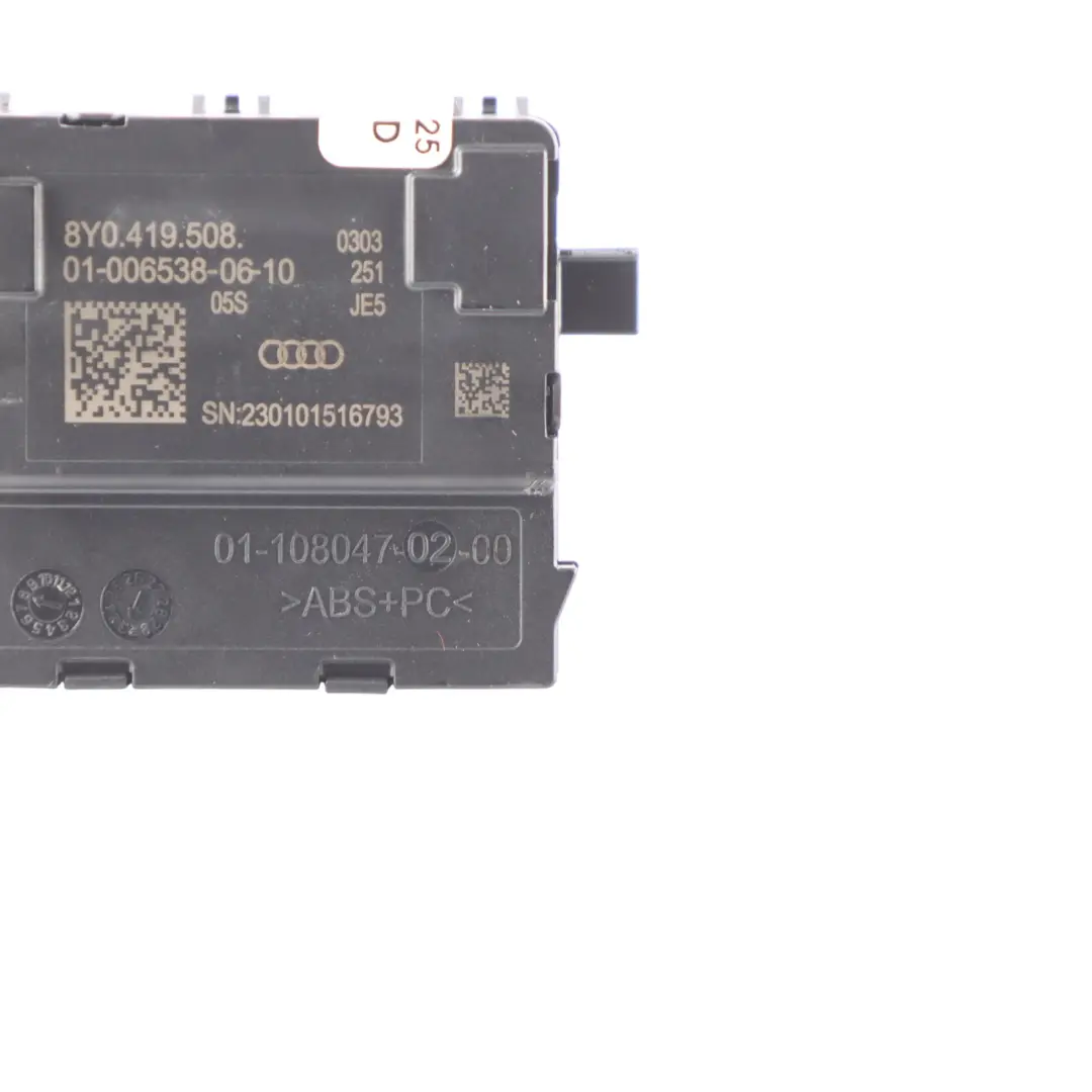 8Y Steering Wheel Module Control Unit to Audi S3 with Part number 8Y0419508 Audi S3 8Y Steering Wheel Module Control Unit - SKU 8Y0419508 - Part number 8Y0419508