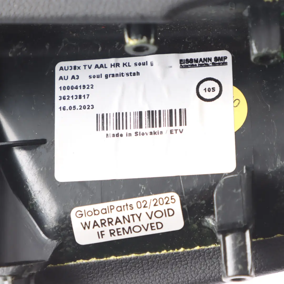 Audi A3 8Y Sportback Hinten Rechts Türarmlehne Leder Granitgrau - SKU 8Y0867374A - Teilenummer 8Y0867374A