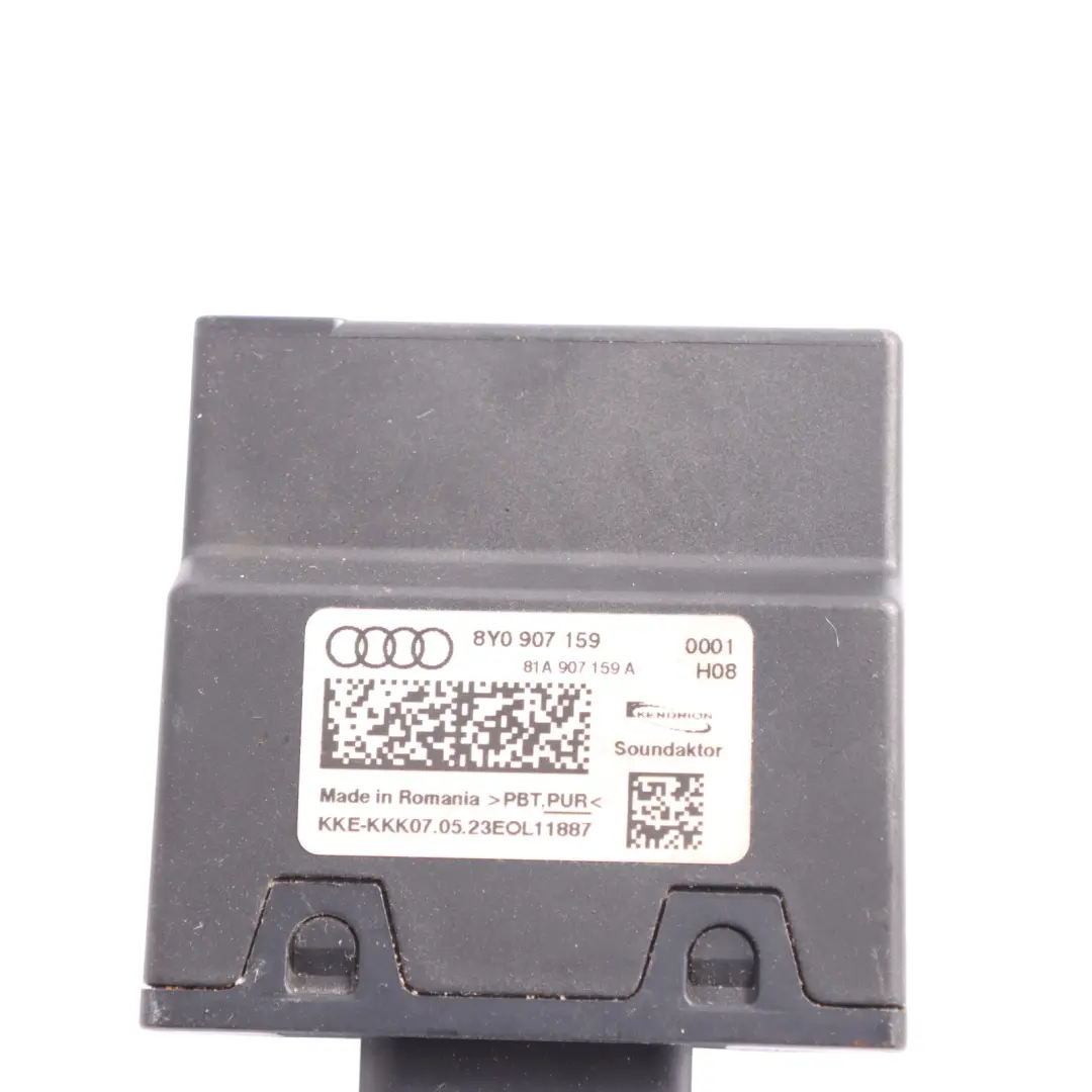 Audi A3 S3 8Y Körperschall Steuermodul ECU - SKU 8Y0907159 - Teilenummer 8Y0907159