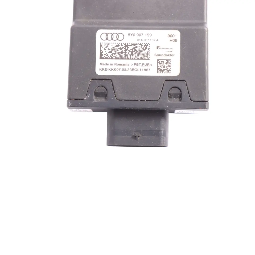 Audi A3 S3 8Y Moduł Sterownik Dźwięku Silnika ECU - SKU 8Y0907159 - Numer Części 8Y0907159