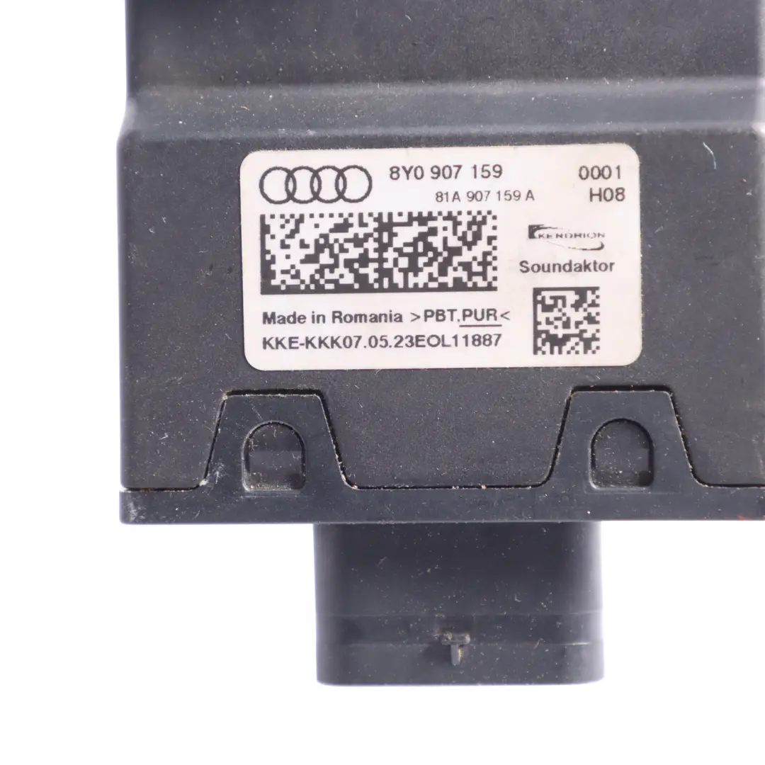 Audi A3 S3 8Y Body Sound Control Module ECU - SKU 8Y0907159 - Part number 8Y0907159
