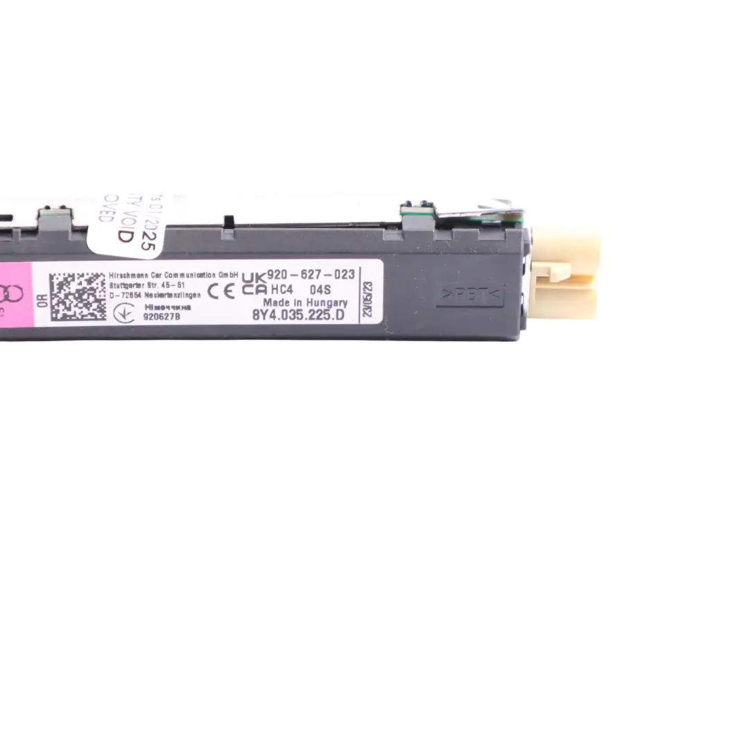 8Y Unidad amplificadora antena superior derecha conductor para Audi S3 con número de pieza 8Y4035225D Audi S3 8Y Unidad amplificadora antena superior derecha conductor - SKU 8Y4035225D - Número de pieza 8Y4035225D