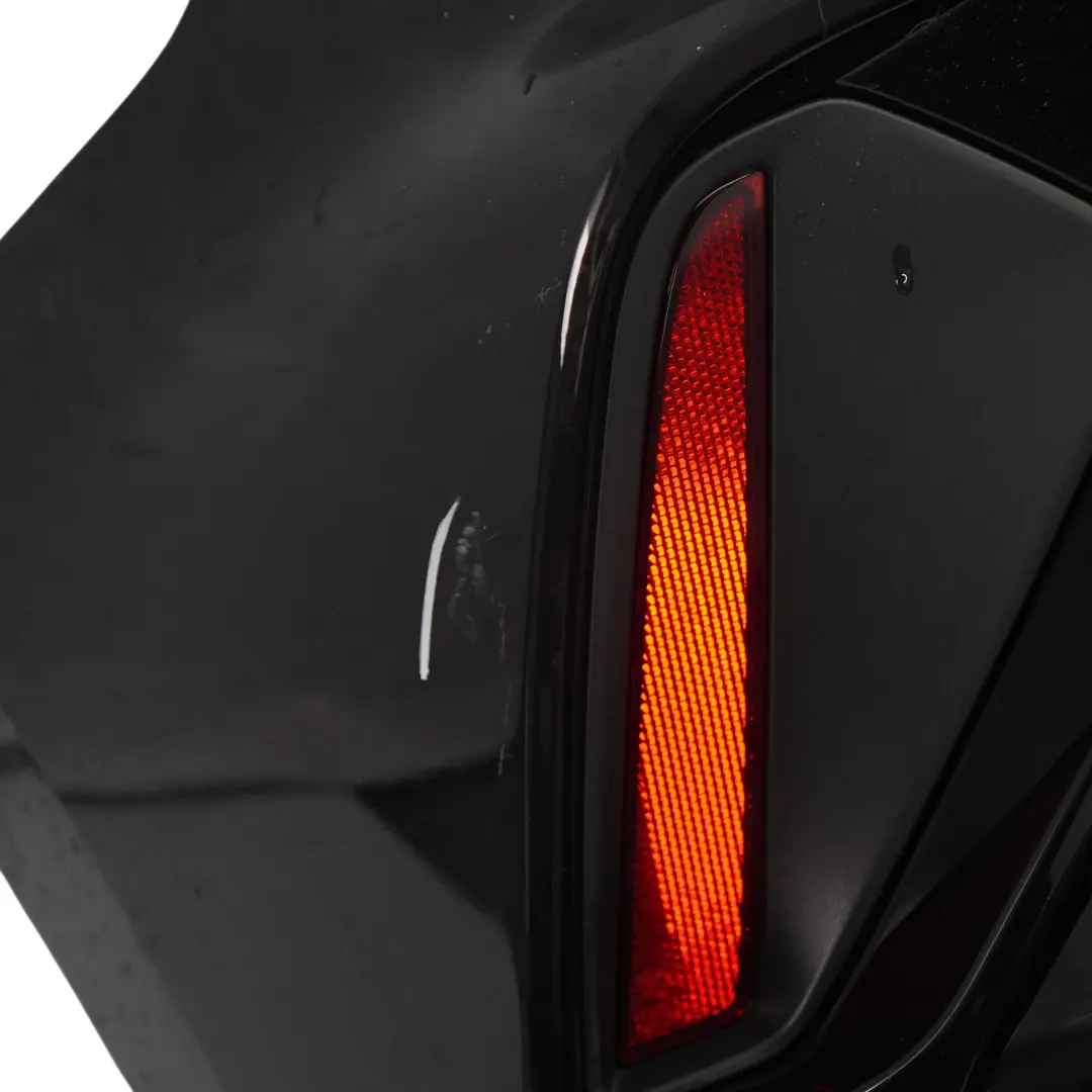 8Y Rear Bumper Panel PDC Parktronic Covering Mythical Black - Y9T to Audi S3 with Part number 8Y4807067M Audi S3 8Y Rear Bumper Panel PDC Parktronic Covering Mythical Black - Y9T - SKU 8Y4807067M-MYB - Part number 8Y4807067M