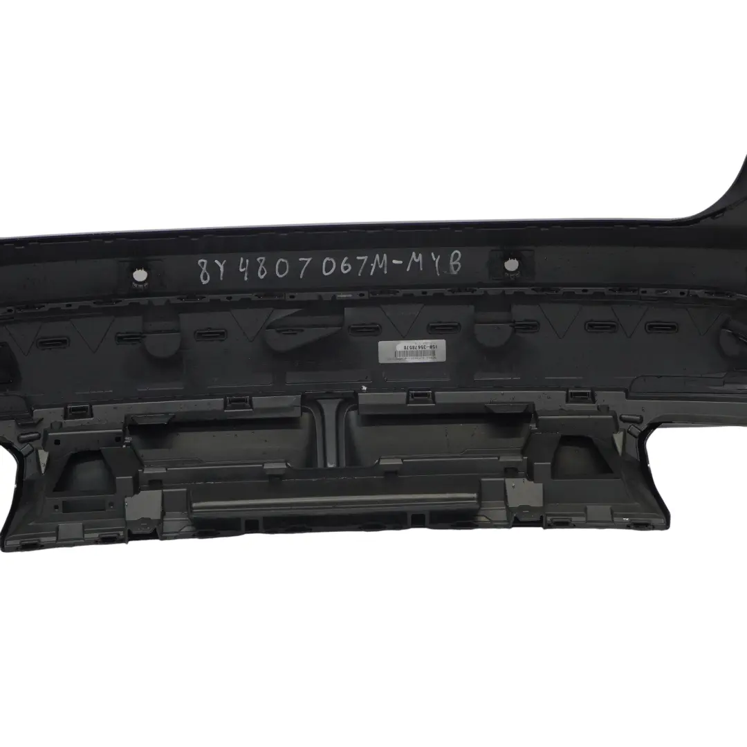 8Y Rear Bumper Panel PDC Parktronic Covering Mythical Black - Y9T to Audi S3 with Part number 8Y4807067M Audi S3 8Y Rear Bumper Panel PDC Parktronic Covering Mythical Black - Y9T - SKU 8Y4807067M-MYB - Part number 8Y4807067M