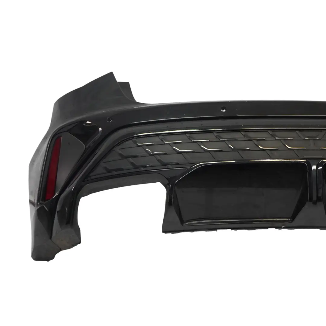 8Y Rear Bumper Panel PDC Parktronic Covering Mythical Black - Y9T to Audi S3 with Part number 8Y4807067M Audi S3 8Y Rear Bumper Panel PDC Parktronic Covering Mythical Black - Y9T - SKU 8Y4807067M-MYB - Part number 8Y4807067M
