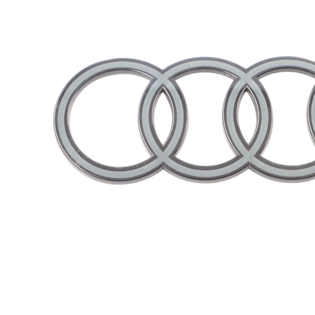 Trunk Emblem Audi A3 S3 RS3 8Y Rear Boot Tailgate Adhered Emblem Rings to with Part number 8Y4853742 Trunk Emblem Audi A3 S3 RS3 8Y Rear Boot Tailgate Adhered Emblem Rings - SKU 8Y4853742 - Part number 8Y4853742