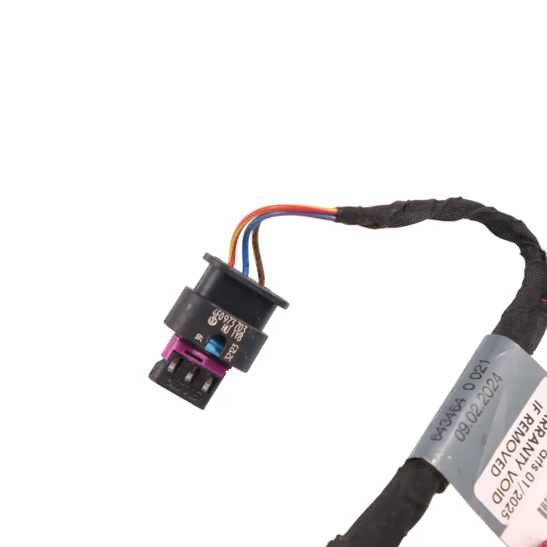 Audi S3 8Y Rear Bumper Wiring Harness Cable Loom - SKU 8Y4971104BK - Part number 8Y4971104BK