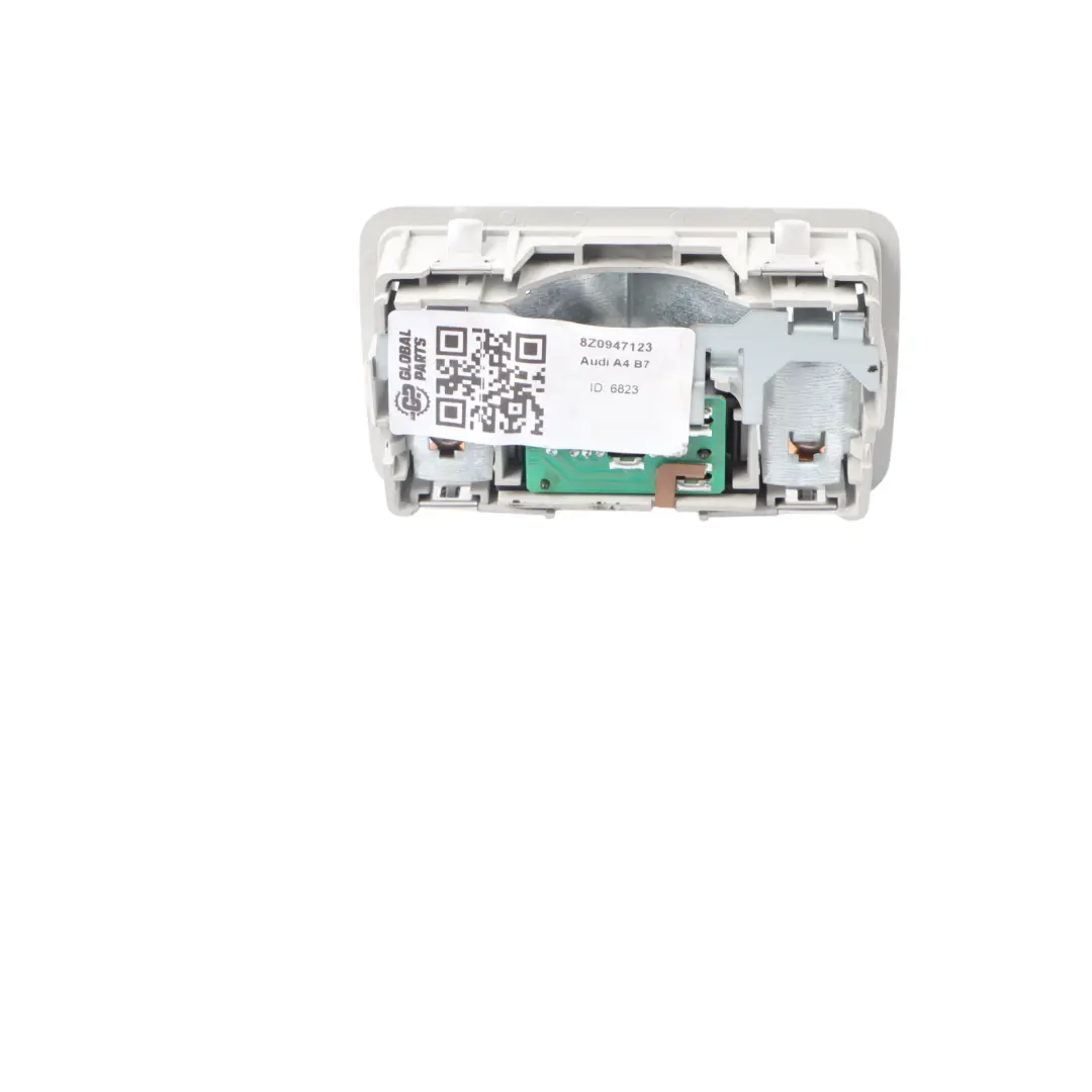 Audi A4 B7 Interior Roof Light Rear Reading Lamp Switch Unit Grey - SKU 8Z0947123 - Part number 8Z0947123