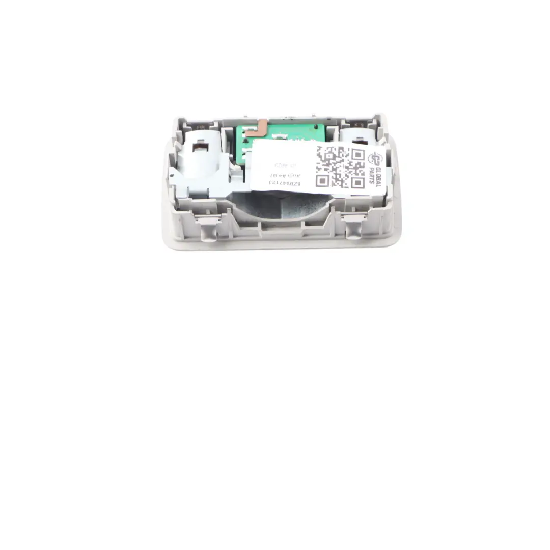 Interior Roof Light Rear Reading Lamp Switch Unit Grey to Audi A4 B7 with Part number 8Z0947123 Audi A4 B7 Interior Roof Light Rear Reading Lamp Switch Unit Grey - SKU 8Z0947123 - Part number 8Z0947123