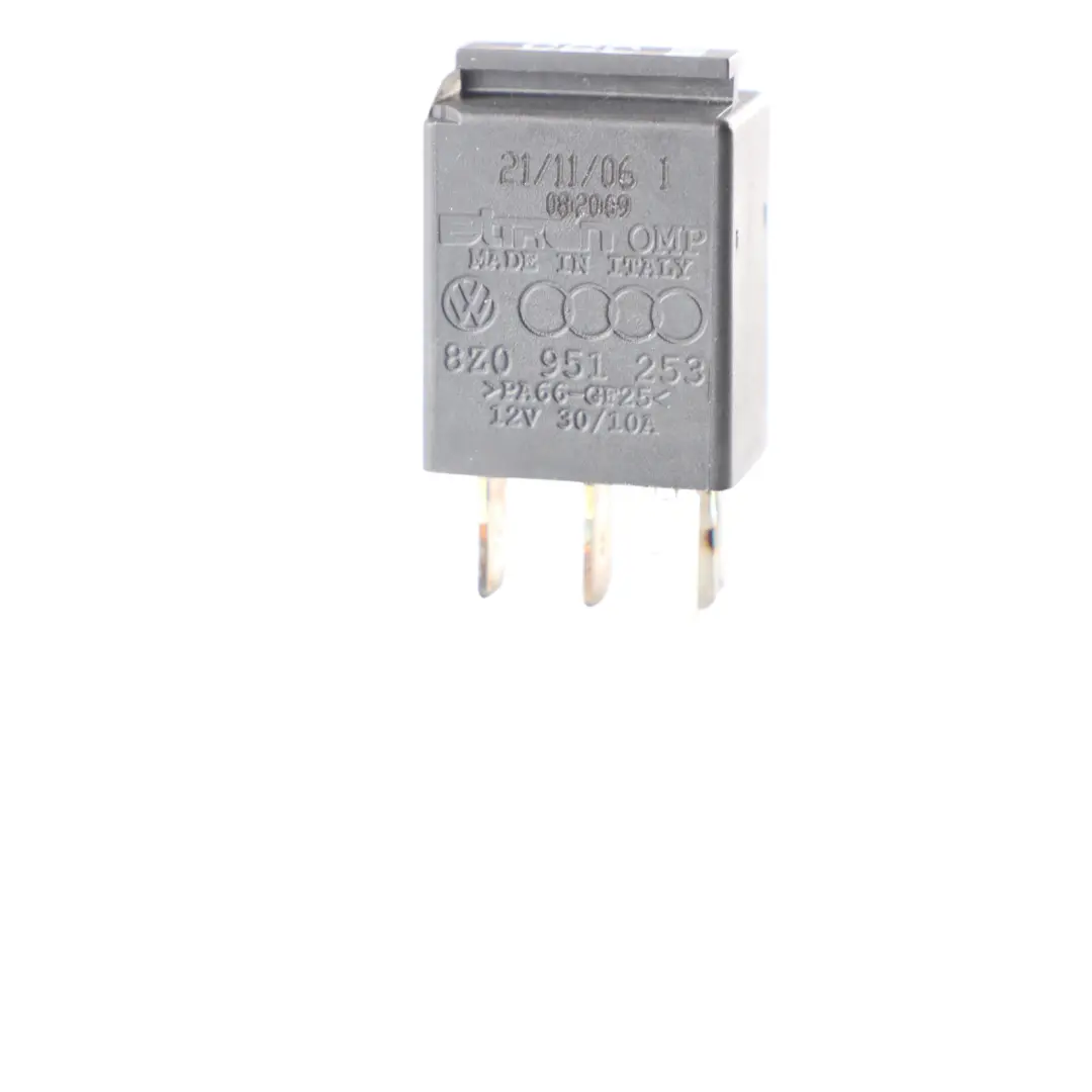 Skoda Octavia II 5 Pin Black Relay Control Module Unit Set Kit - SKU 8Z0951253 - Part number 8Z0951253