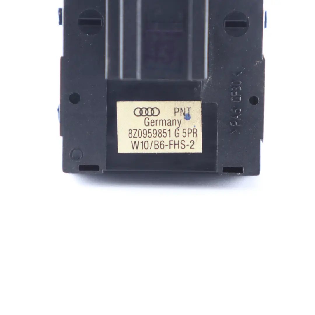 Audi A3 S3 8V Elektrische Fenster Heber Schalter Regler Knopf Panel - SKU 8Z0959851G - Teilenummer 8Z0959851G