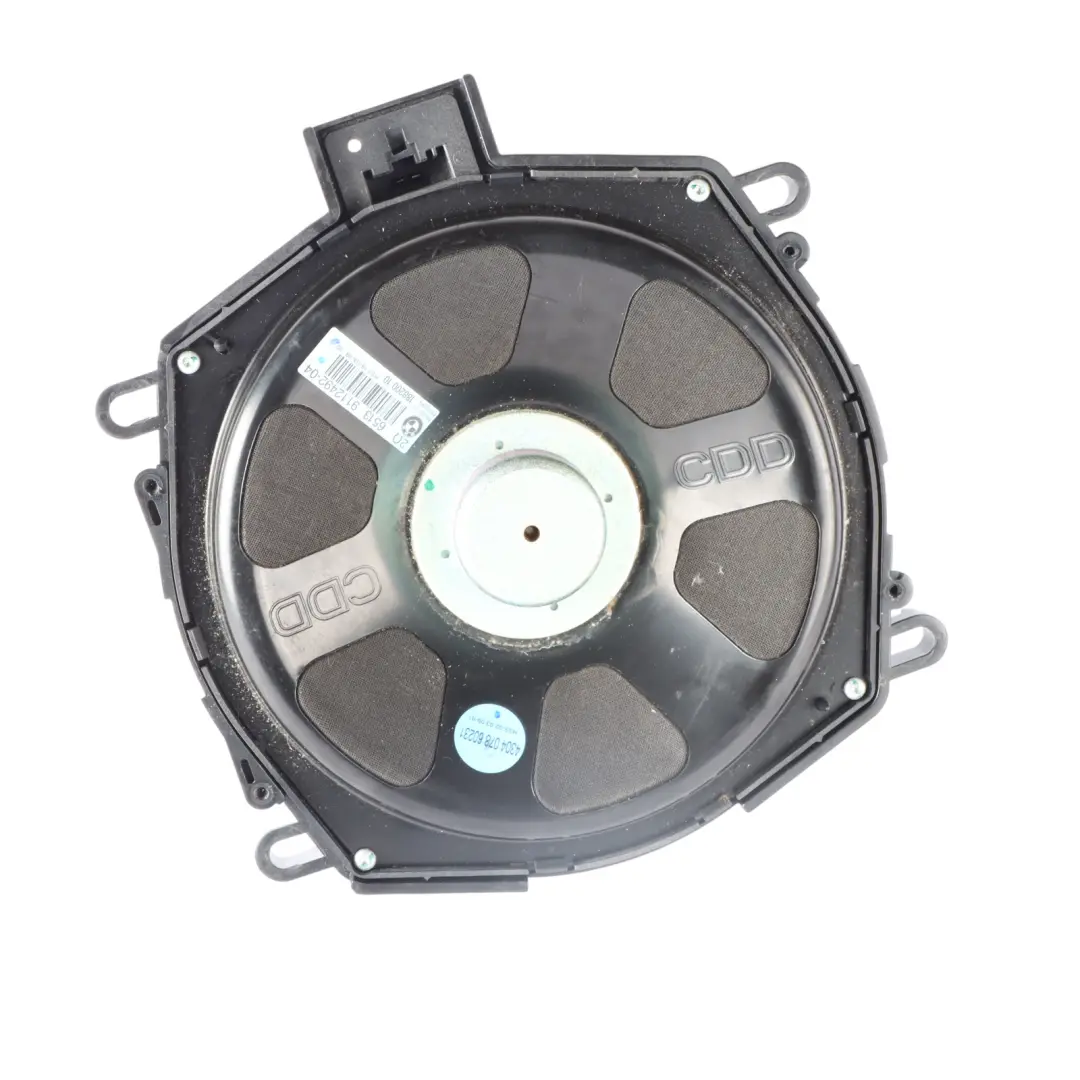 BMW X6 E71 Hi-Fi Central Bass Lautsprecher Woofer Lautsprecher Audio - SKU 9112492 - Teilenummer 9112492