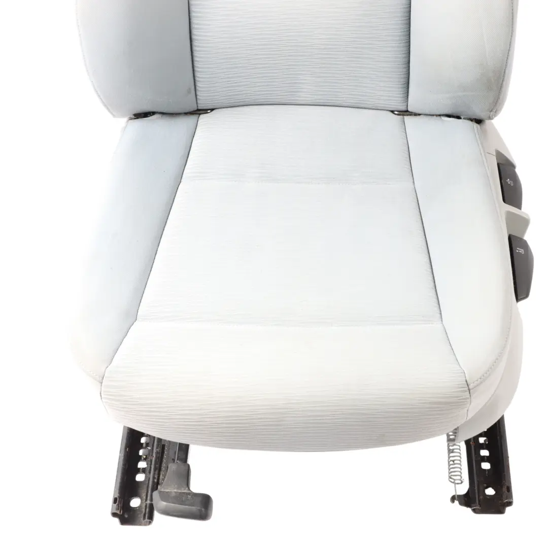 BMW E81 Seat Front Left N/S Interior Cover Cloth Fabric Elektra Alaska Grey - SKU 9124499-1 - Part number 9124499