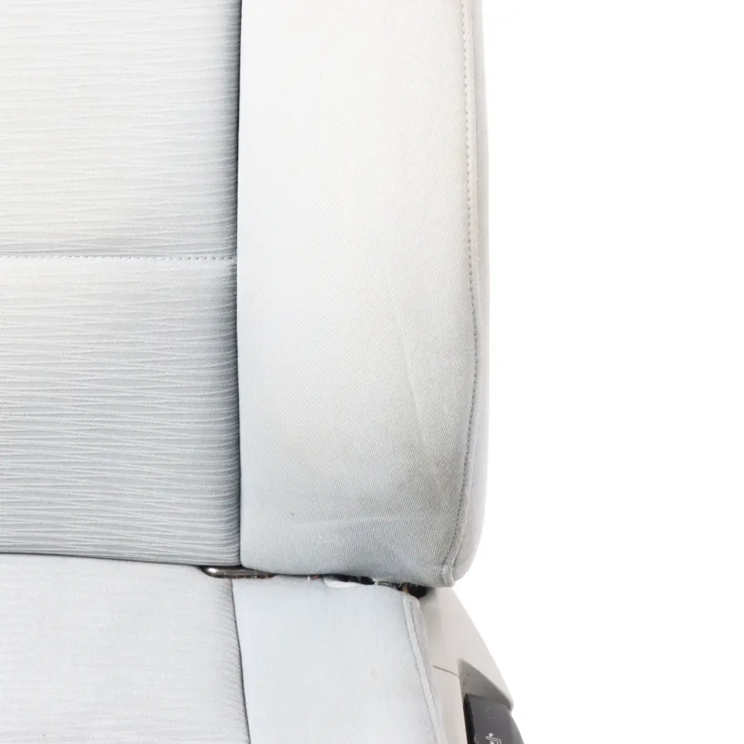 BMW E81 Seat Front Left N/S Interior Cover Cloth Fabric Elektra Alaska Grey - SKU 9124499-1 - Part number 9124499
