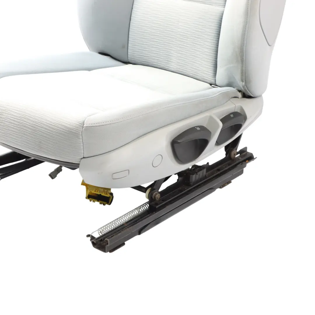 BMW E81 Seat Front Left N/S Interior Cover Cloth Fabric Elektra Alaska Grey - SKU 9124499-1 - Part number 9124499