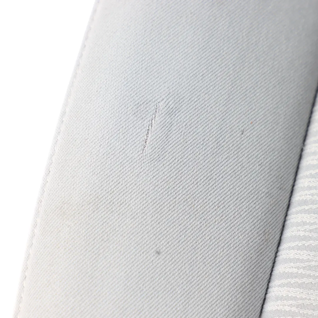 BMW E81 Seat Front Left N/S Interior Cover Cloth Fabric Elektra Alaska Grey - SKU 9124499-1 - Part number 9124499